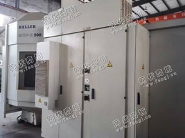 出售1台二手500*500双工作台面德国赫勒卧式加工设备