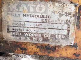 出售加藤450-7挖掘机