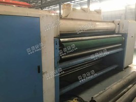 出售2013年9月鹰游250的415双辊双烫光机