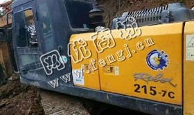 出售一台10年现代215-7C挖掘机