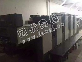 出售1台00年日本小森426高配印刷机