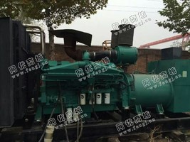 出售1台1000kw康明斯发电机