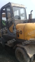 出售一台2008年厦工60胶轮360度挖掘机