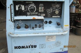 出售3台日本小松230kw电焊发电机一体机