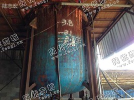 低价出售二手6300L搪瓷反应釜
