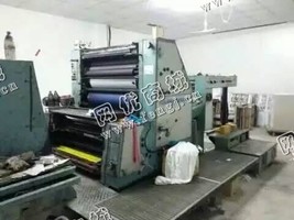 出售一台09年德国罗兰102-2斋酒精印刷机