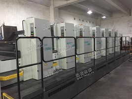出售一台01年德国罗兰707＋过油印刷机