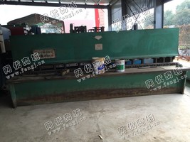 出售二手江都QD12Y-6摆式剪板机一台