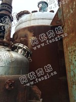 出售二手10000L不锈钢盘管反应釜