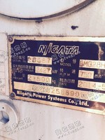 售1台二手日本新泻8mg8hx柴油机