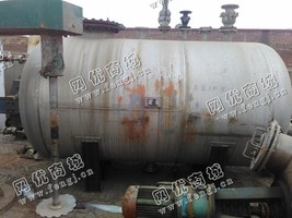 出售二手浙江杭特6立方塔釜出料槽