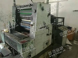 出售一台二手光华04年PZ1650印刷机