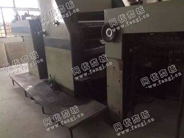 出售一台二手北人J2108B对开单色平版印刷机