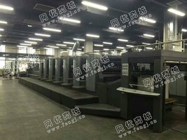 出售一台二手08年海德堡CD102-6+L高配印刷机