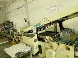 出售一台二手11年金鼎1450自动裱纸机
