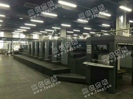 出售一台二手海德堡CD102-6高配印刷机