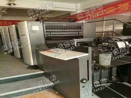 出售一台二手14年底海德堡SM74-4H高配印刷机