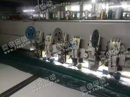 出售一台二手20头越美450间距三合一盘带绣电脑绣花机