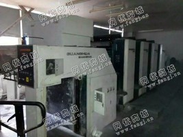 出售一台二手2010年光华1740高配四色印刷机