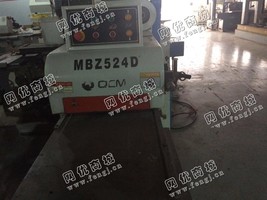 出售1台二手四川青城MBZ524D木工平刨床
