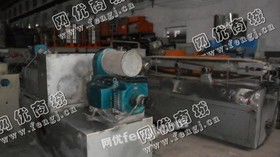 出售一台二手舟山塑胶机械80-156锥形双螺杆挤出机