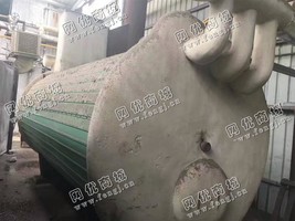 出售1台2013年常州常成150万大卡天然气导热油炉