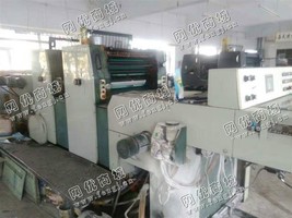出售一台二手光华650水车印刷机