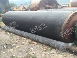 出售一套二手50吨大辊径含机架，直径1.35米，工作面4.1米