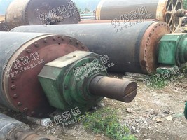 出售一套二手50吨大辊径含机架，直径1.35米，工作面4.1米