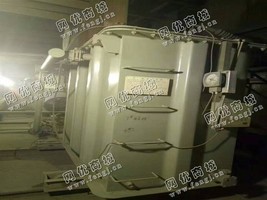 出售1台二手2013年上海兆力25T中频炉