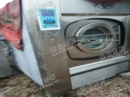 出售2台二手XGQ-100F全自动工业洗衣机