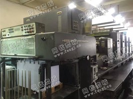 出售一台二手91年海德堡SM4色印刷机