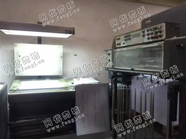 出售一台二手91年海德堡SM4色印刷机