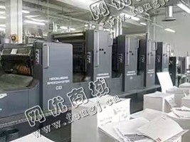 出售一台二手94年海德堡CD4+1高配印刷机