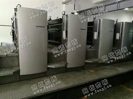 出售一台二手06年海德堡CD102-4双增强高配印刷机
