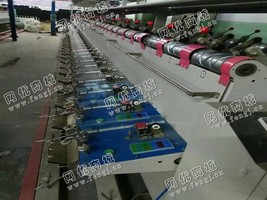 出售4台二手万利96锭单锭单控高速电子并纱机