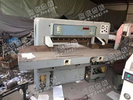 出售一台二手申威达920对开切纸机