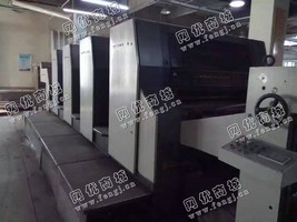 出售一台二手北人600B-4对开四色印刷机