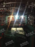出售一台二手鑫台达34寸72路双面大圆机