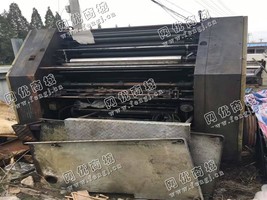 出售一台二手03年北人08对开单色平版印刷机