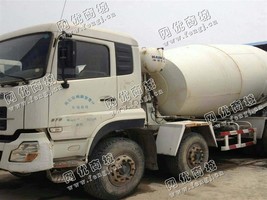 出售四台二手东风大力神16方搅拌车