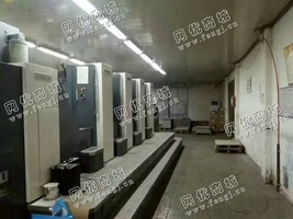 出售一台二手09年筱原1100四色高配印刷机