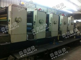 出售一台二手88年小森540标配印刷机