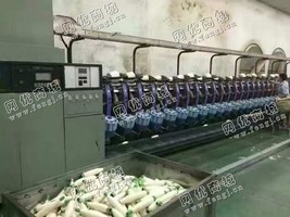 出售2台二手青岛萨维奥64锭自动络筒机