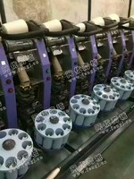 出售2台二手青岛萨维奥64锭自动络筒机