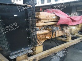 出售一台二手上柴250kw东风牌高速柴油机