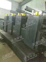 出售一台二手上海光华PZ4650C-AL机组式平版四色印刷机