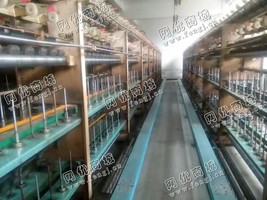 出售6台二手精工208锭氨纶包覆纱机