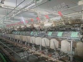 出售2台二手YCHN505型五罗拉花式捻线机