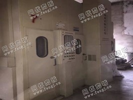 出售一台二手15KW蜂窝除尘机组配12号风机